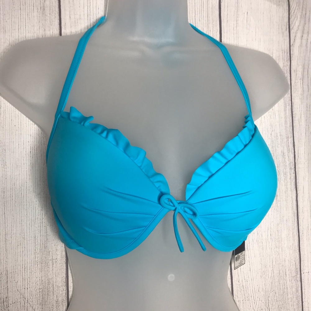 Victoria secret turquoise  push up swimsuit bra